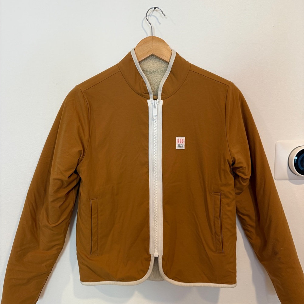 Topo Designs Reversible Sherpa Fleece Jacket - Picture 7 of 7